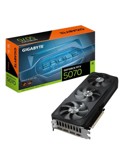 Tarjeta grafica gigabyte rtx 5070 eagle oc 12gb - 3 x dp - 1 x hdmi - pci express 5.0