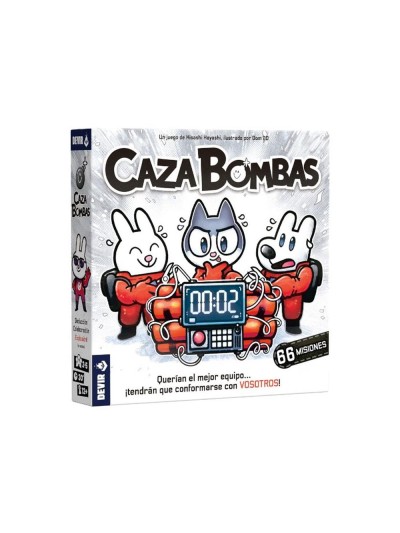 Juego de mesa caza bombas