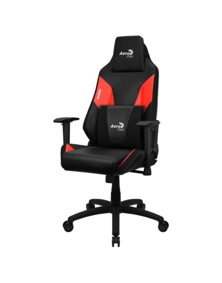 Silla gaming aerocool admiral negra - roja