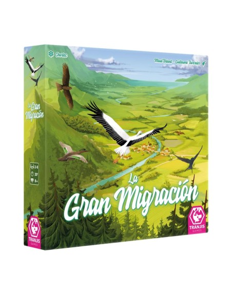 Juego de mesa la gran migración