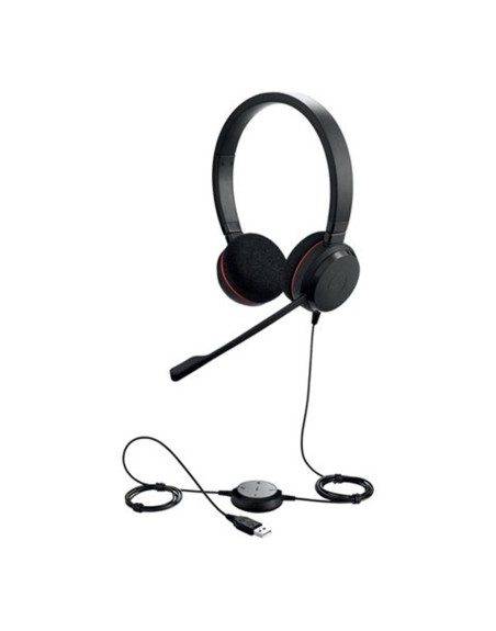 Auriculares jabra evolve 20 se uc stereo usb