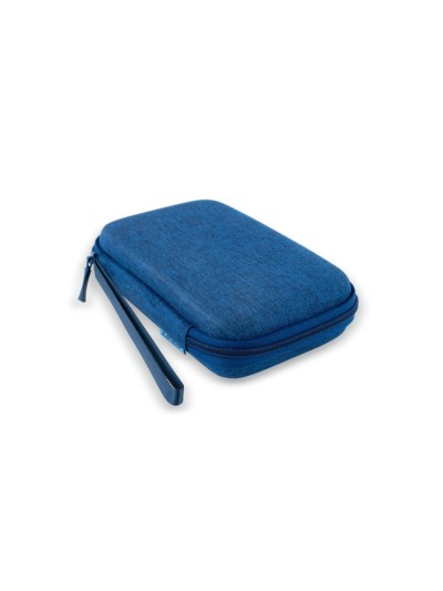 Funda caja externa tooq para disco duro 2.5 pulgadas azul pacifico