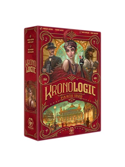 Juego de mesa kronologic: paris 1920