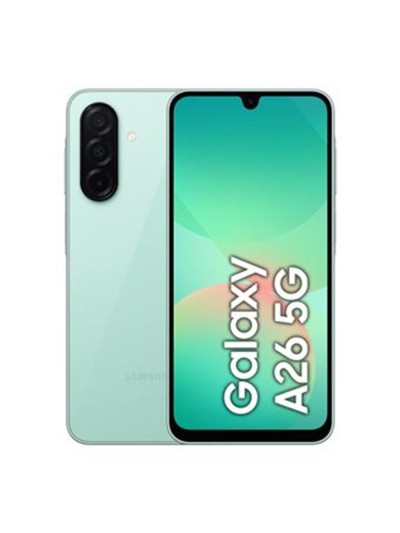Telefono movil smartphone movil samsung galaxy a26 5g 6gb - 128gb - 6.7 pulgadas - verde
