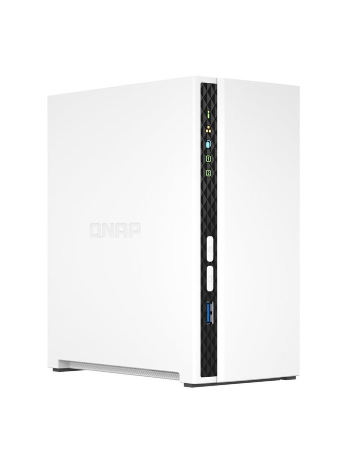 Servidor nas qnap k - ts - 233+2xmn10ada600s 2 bahias 2gb gigabit ethernet Servidor nas qnap k - ts - 233+2xmn10ada600s 2 bahias 2gb gigabit ethernet