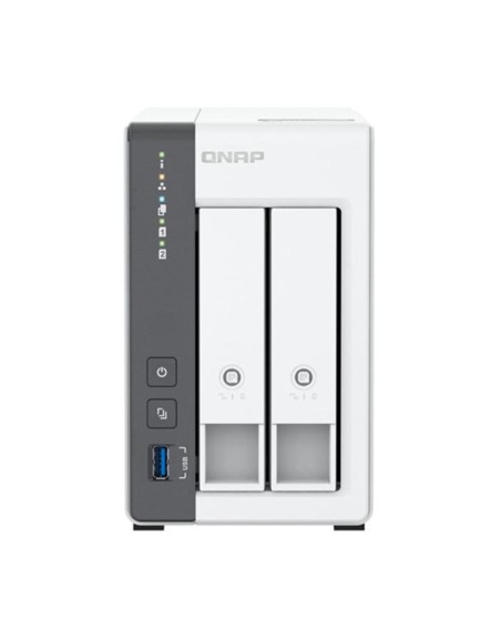 Servidor nas qnap k - ts - 216g+2xmn10ada400es 2 bahias 4gb gigabit ethernet