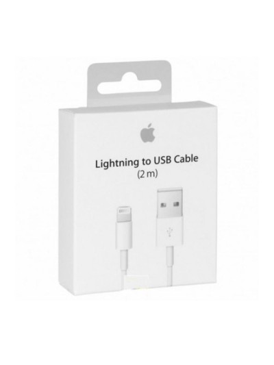 Adaptador apple lightning macho a usb macho 2m
