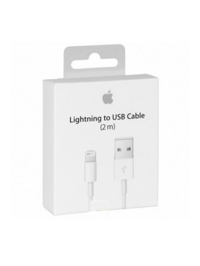 Adaptador apple lightning macho a usb macho 2m Adaptador apple lightning macho a usb macho 2m