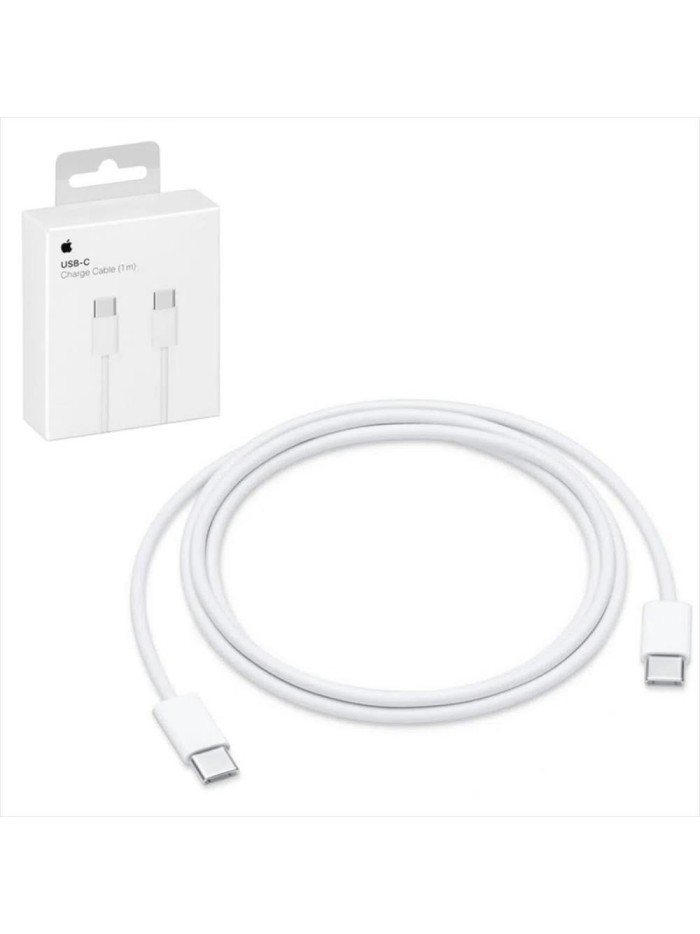Cable original apple iphone usb tipo c a usb tipo c - 1 m - blanco Cable original apple iphone usb tipo c a usb tipo c - 1 m - blanco
