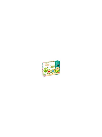 Juego goula didactico la oruga oli formas y colores