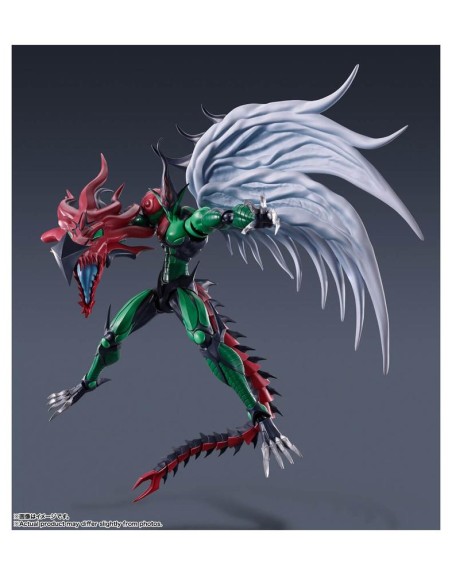 Elemental hero flame wingman fig. 19 cm yu - gi - oh! gx sh monsterarts