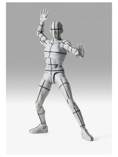 Body kun - sports edition wire frame - (gray color ver.) fig. 15 cm body kun - body chan sh