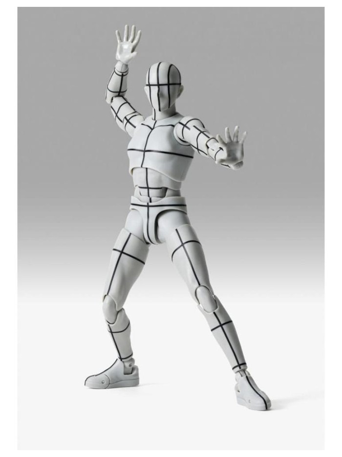 Body kun - sports edition wire frame - (gray color ver.) fig. 15 cm body kun - body chan sh Body kun - sports edition wire frame - (gray color ver.) fig. 15 cm body kun - body chan sh