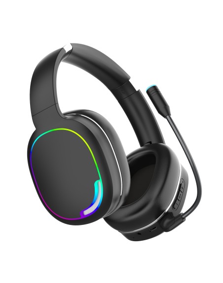 Auriculares gaming myway bh82 enc inalambrico negro