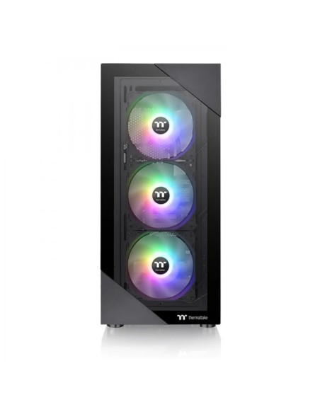 Caja ordenador gaming thermaltake view 200 tg negro atx 2 x usb 3.0 4 x 120mm argb