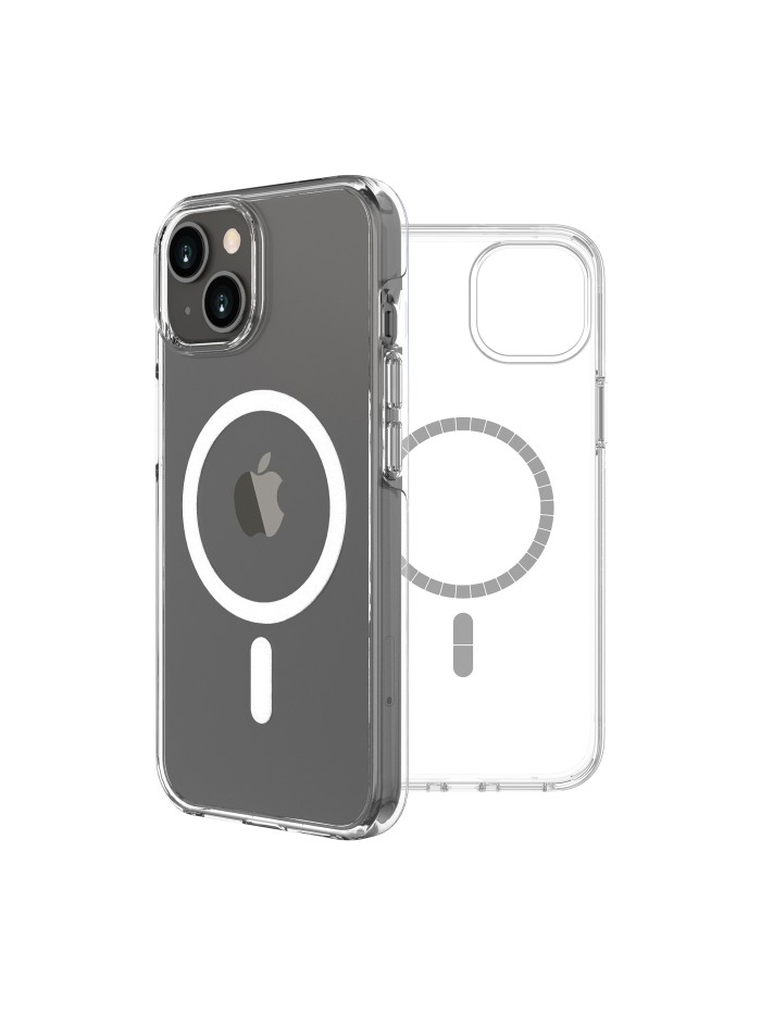 Carcasa myway magsafe para apple iphone 14 pro max transparente Carcasa myway magsafe para apple iphone 14 pro max transparente
