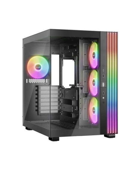 Caja ordenador gaming be quiet! light base 600 lx atx argb vidrio negra