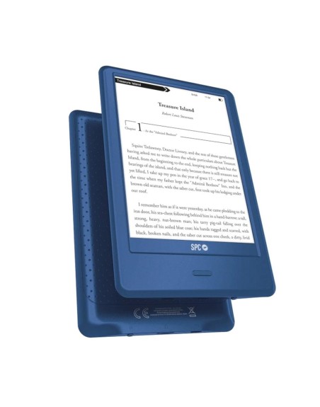 Libro electronico ebook spc dickens light2 pro 6 pulgadas - 8gb - micro sd - azul