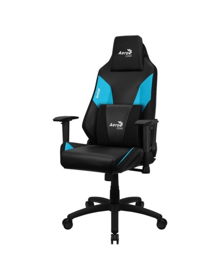 Silla gaming aerocool admiral negra - azul