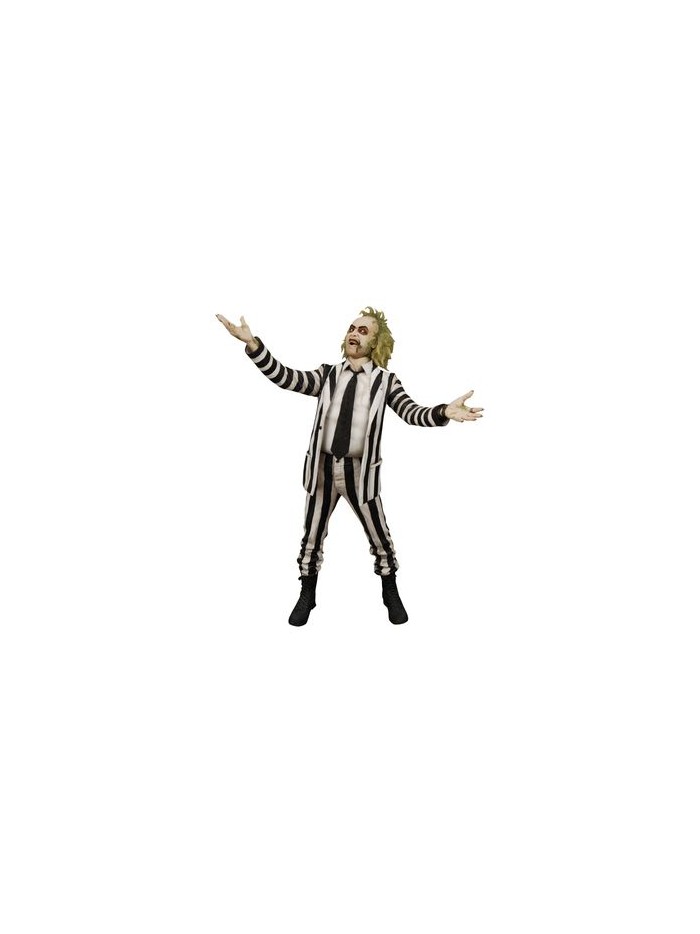 Beetlejuice striped suit with sound fig. 45 -5 cm beetlejuice (1988) 1 - 4 scale Beetlejuice striped suit with sound fig. 45 -5 cm beetlejuice (1988) 1 - 4 scale