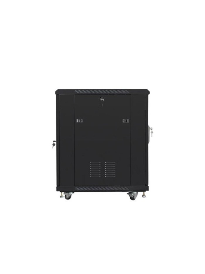 Armario rack lanberg 19 pulgadas 15u - 600x800 flat pack negro puerta malla Armario rack lanberg 19 pulgadas 15u - 600x800 flat pack negro puerta malla
