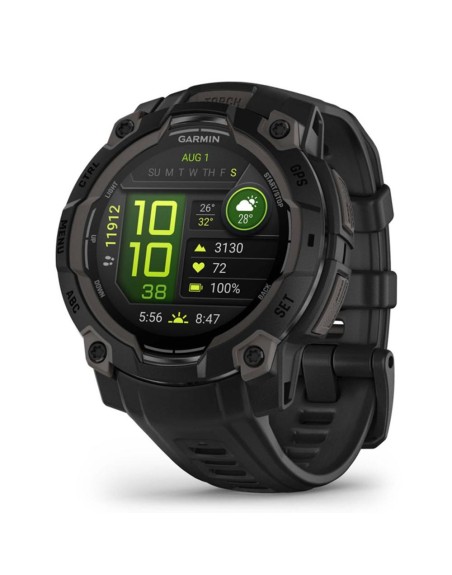 Smartwatch garmin instinct 3 45mm amoled negro correa negra
