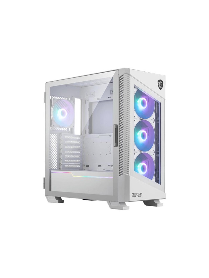 Caja ordenador gaming msi mpg velox 100r atx 4 x 120mm 2 x usb 3.2 1 x usb tipo c argb blanca Caja ordenador gaming msi mpg velox 100r atx 4 x 120mm 2 x usb 3.2 1 x usb tipo c argb blanca