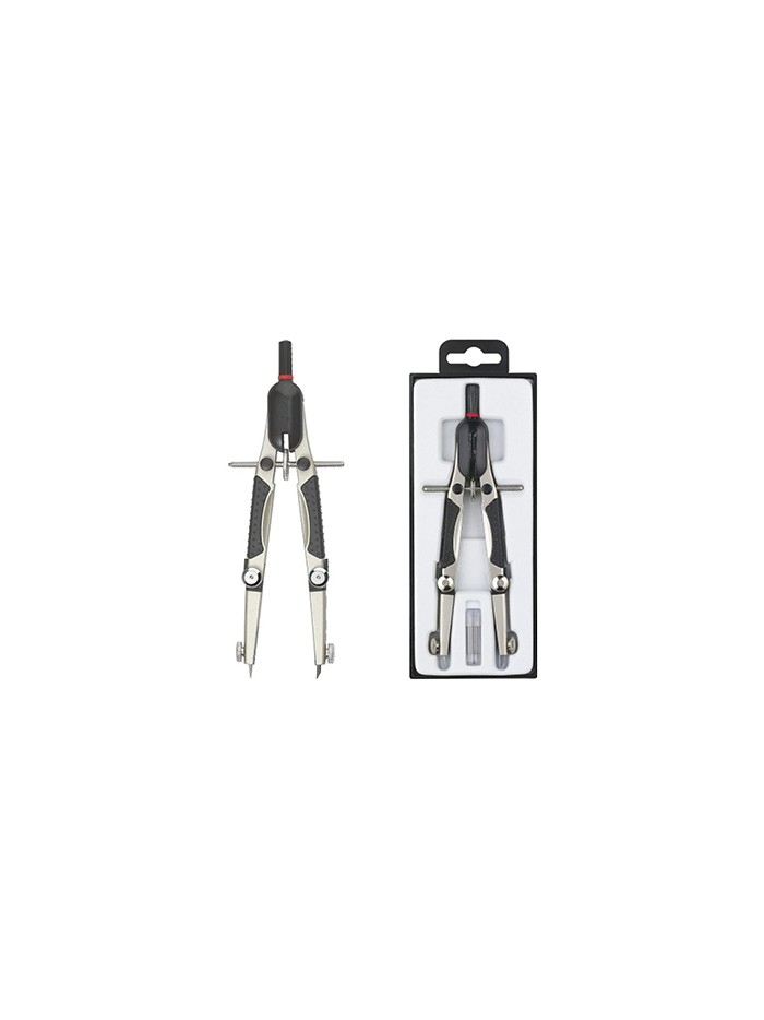 Compas rotring compact micrometrico ajuste rapido longitud 17 cm circunferencia 36 cm Compas rotring compact micrometrico ajuste rapido longitud 17 cm circunferencia 36 cm