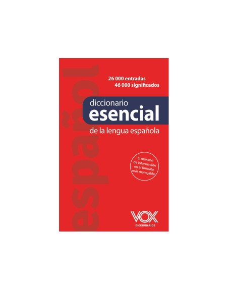 Diccionario vox esencial español