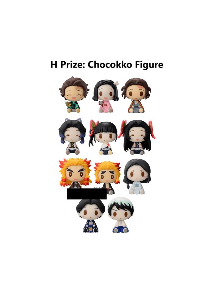 Figura tipo chocokko demon slayer exclusivo kuji premio h 1 unidad Figura tipo chocokko demon slayer exclusivo kuji premio h 1 unidad