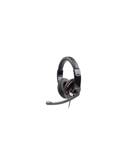 Auricular con microfono mhs - 001 - diadema - jack 3.5mm - 1.8m