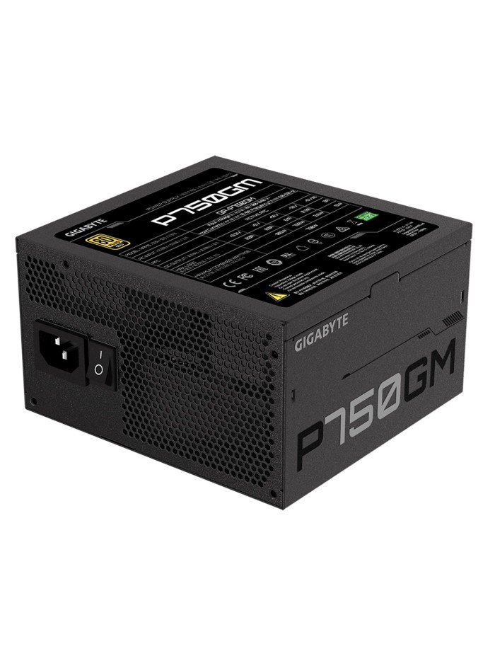 Fuente de alimentacion gigabyte gp - p750gm 750w atx 80 plus gold Fuente de alimentacion gigabyte gp - p750gm 750w atx 80 plus gold