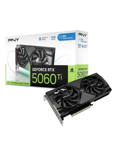 Tarjeta grafica pny rtx 5060ti 16gb oc gddr7