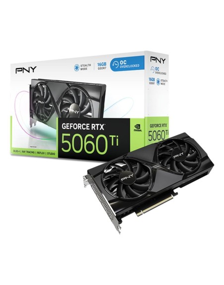 Tarjeta grafica pny rtx 5060ti 16gb oc gddr7