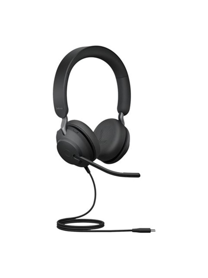 Auriculares jabra evolve2 40 se uc stereo negro Auriculares jabra evolve2 40 se uc stereo negro