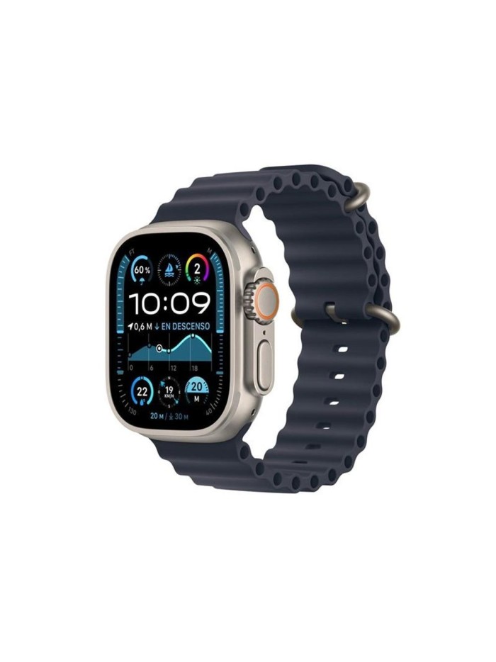 Smartwatch apple watch ultra 2 gps + cell 49mm natural titanium case navy ocean band Smartwatch apple watch ultra 2 gps + cell 49mm natural titanium case navy ocean band