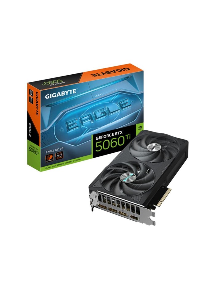 Tarjeta grafica gigabyte rtx 5060 ti eagle oc 8gb gddr7 negro Tarjeta grafica gigabyte rtx 5060 ti eagle oc 8gb gddr7 negro