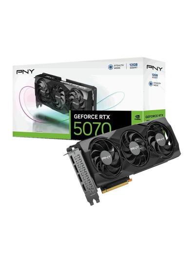 Tarjeta grafica pny rtx 5070 12gb oc gddr7x