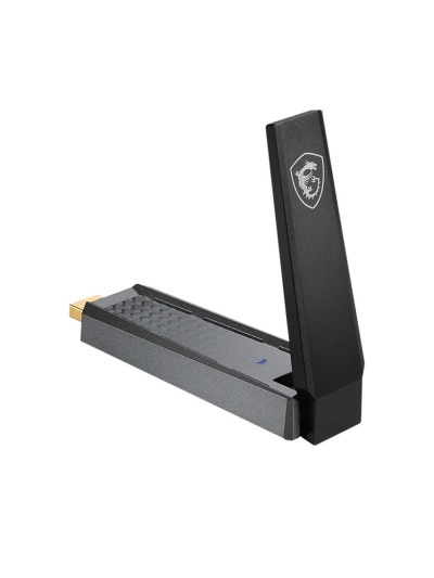 Adaptador wifi6 usb msi guax18 ax1800