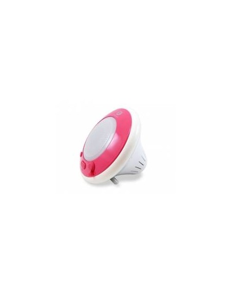 Altavoz conceptronic resistente al agua flotante rosa