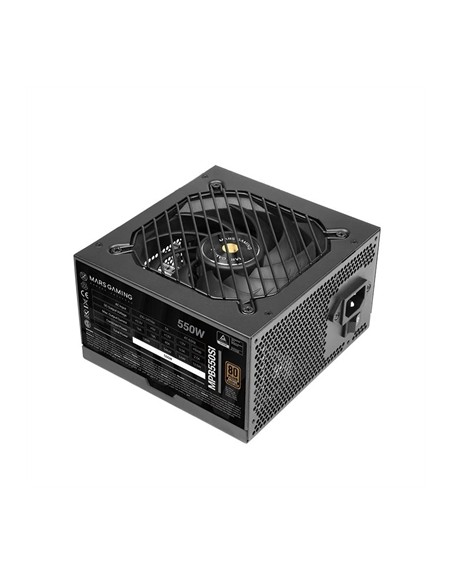 Fuente de alimentacion mars gaming mpb550si 550w 80+ bronze