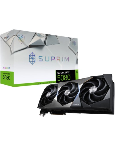 Tarjeta grafica msi gaming suprim rtx 5080 16gb soc