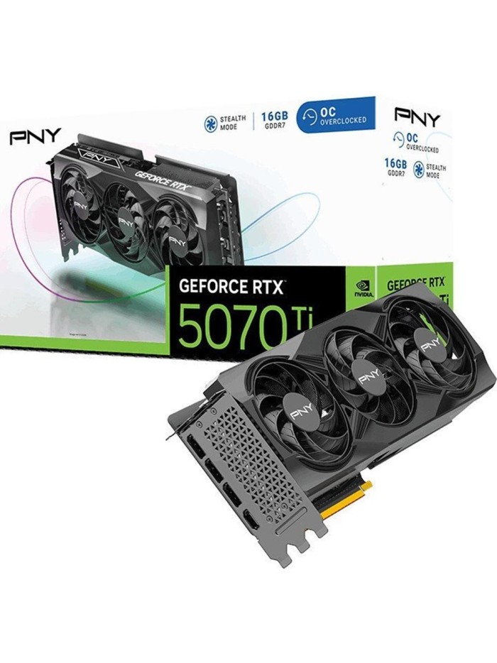 Tarjeta grafica pny rtx 5070 ti oc 16gb gddr7 Tarjeta grafica pny rtx 5070 ti oc 16gb gddr7