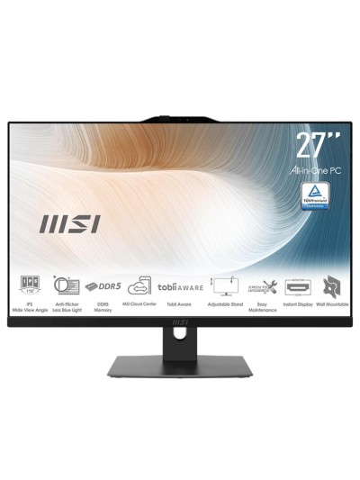 Ordenador all in one msi am272p - 1097xes i5 - 120u 16gb ssd 500gb 27 pulgadas