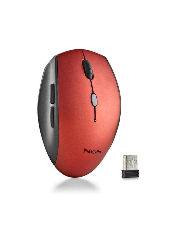 Raton inalambrico ngs bee red rojo Raton inalambrico ngs bee red rojo