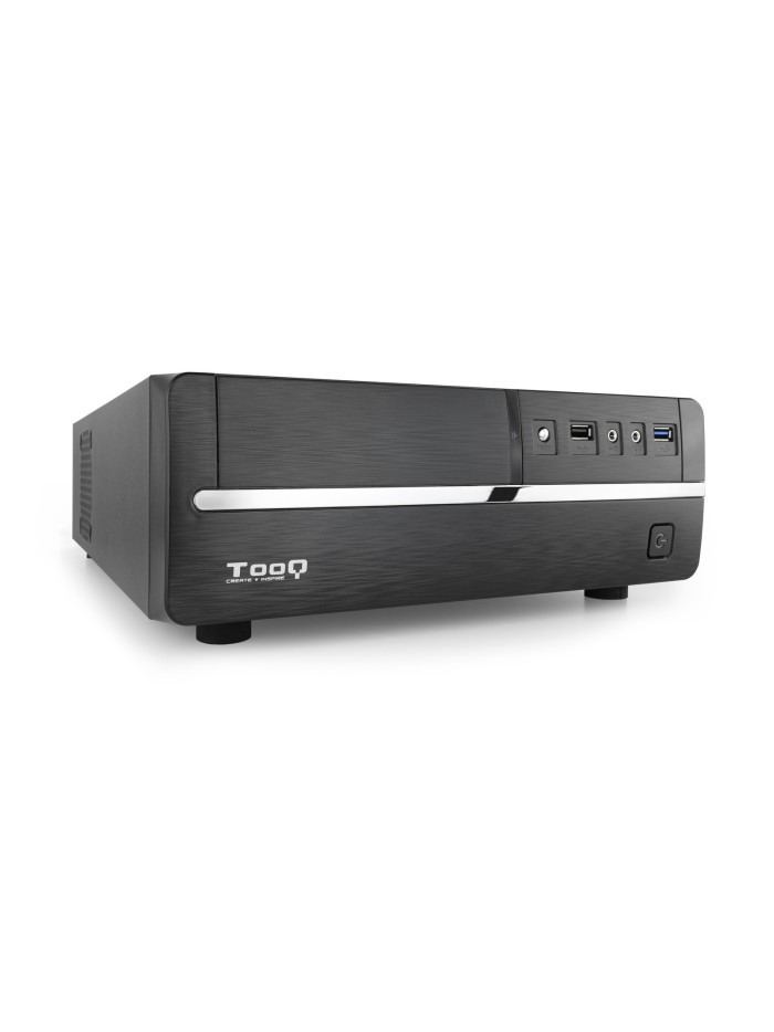 Caja ordenador sobremesa tooq microatx slim fuente sfx incluida Caja ordenador sobremesa tooq microatx slim fuente sfx incluida