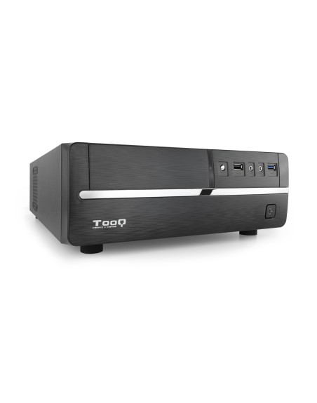 Caja ordenador sobremesa tooq microatx slim fuente sfx incluida