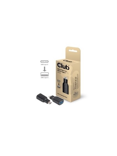 Adaptador club 3d usb 3.1 tipo c a usb 3.0