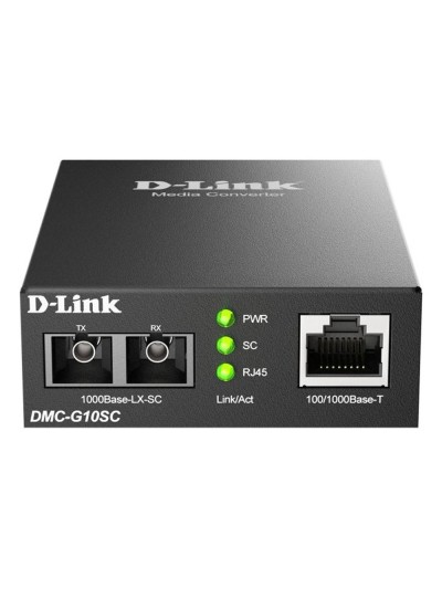Convertidor de medios monomodo d - link dmc - g10sc
