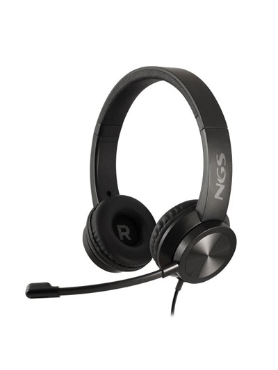 Auriculares ngs con microfono ajust jack msx11pro